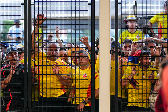 Copa America 2024 Final: Fan Ruckus Outside Stadium Delays ARG Vs COL Kick-Off - In Pics